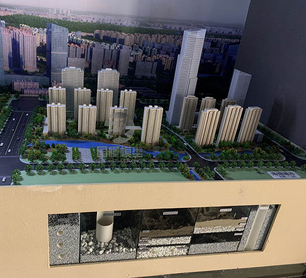 宜丰县建筑模型